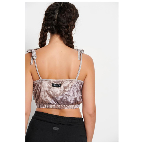 Bodytalk Γυναικείο Cropped Top with Straps